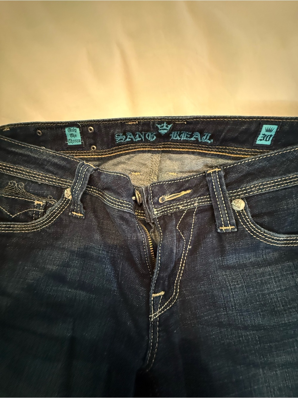 Sano Real Women's Straight Leg Jeans in Dark Indigo